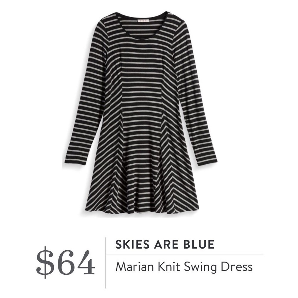 NWT Stitch Fix Skies Are Blue Knit Dress Size XL